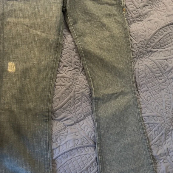 Frankie B. Jeans Size 2, low rise, Rhinestone Butterfly -RARE! - Picture 9 of 11